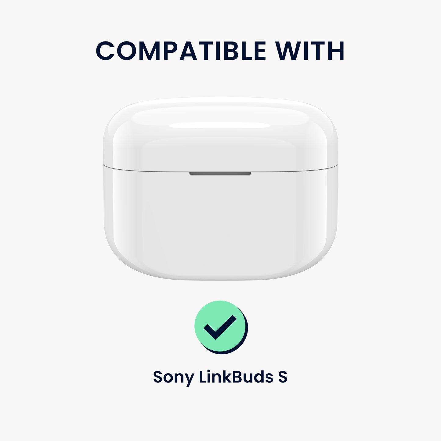 kwmobile Hülle kompatibel mit Sony LinkBuds S Case mit Schlaufe