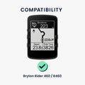kwmobile Hülle kompatibel mit Bryton Rider 460 / R460 Case Schutzhülle