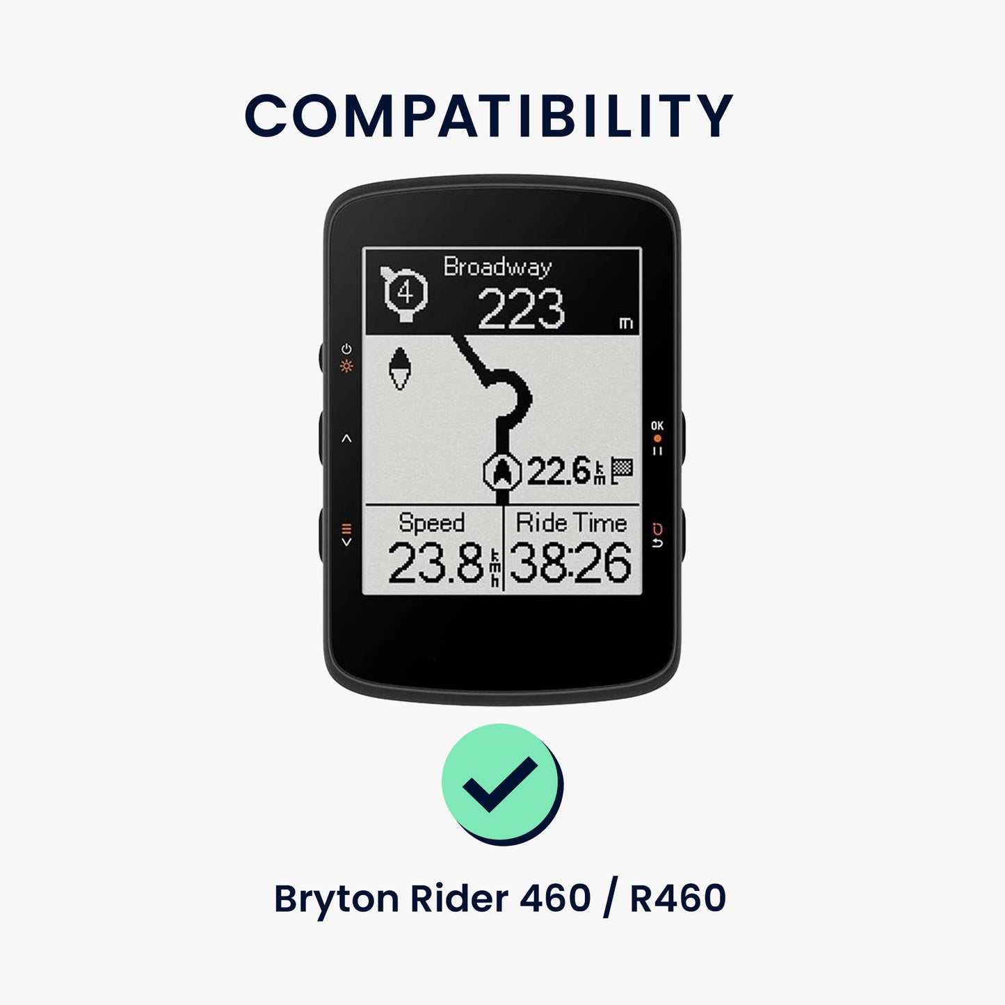 kwmobile Hülle kompatibel mit Bryton Rider 460 / R460 Case Schutzhülle