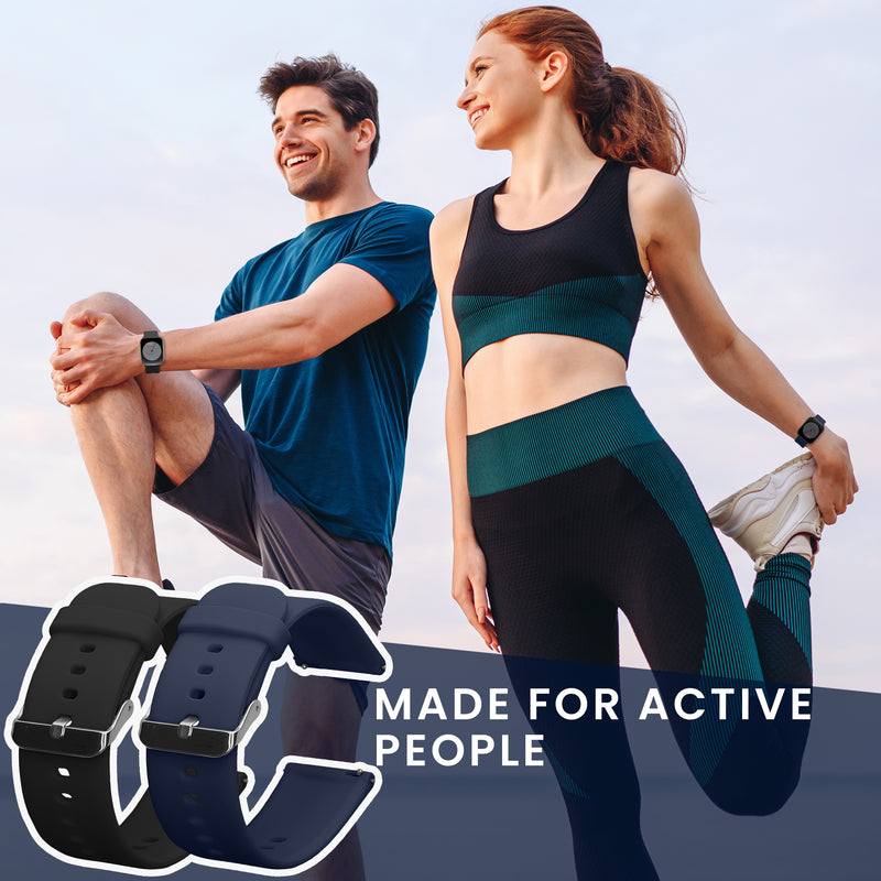 kwmobile Uhrenarmband für CMF Watch Pro 2 / Watch Pro 1 Armband Fitnesstracker Band Set Ersatzarmband Smartwatch