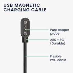 kwmobile USB Kabel Charger kompatibel mit CMF Watch Pro 2 / Watch 3 Pro Ladekabel Smart Watch Ersatzkabel