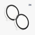 kwmobile Glas Hülle für Suunto Race S Schutzhülle Fullbody Fitnesstracker Case Set