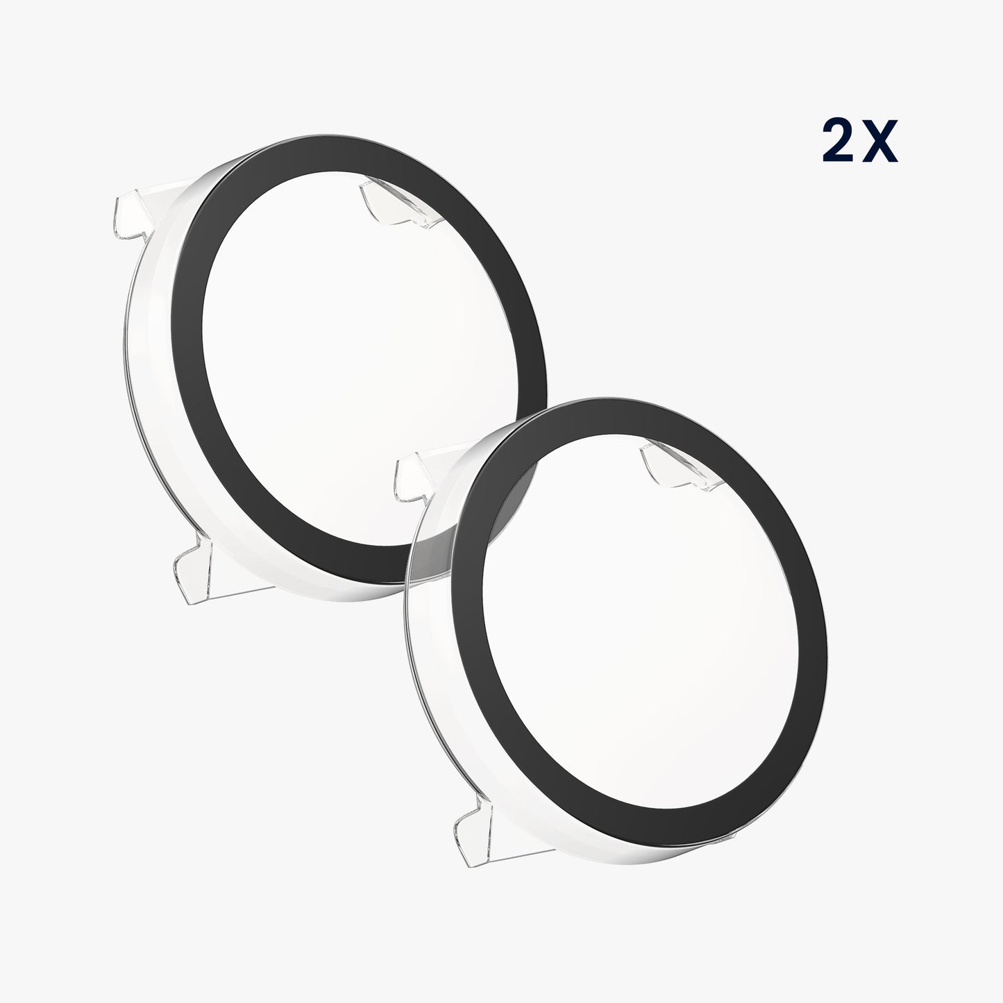 kwmobile Glas Hülle für Suunto Race S Schutzhülle Fullbody Fitnesstracker Case Set