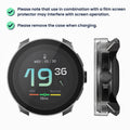 kwmobile Glas Hülle für Suunto Race S Schutzhülle Fullbody Fitnesstracker Case Set