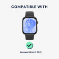 kwmobile Ersatzarmband kompatibel mit Huawei Watch Fit 3 / Fit 4 Armband
