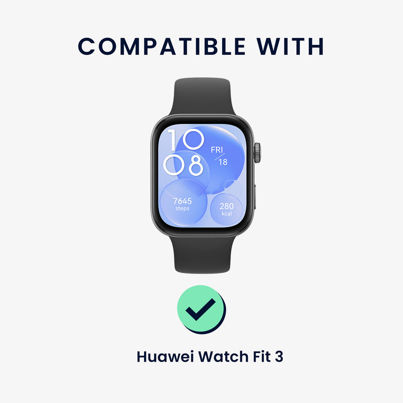 kwmobile Ersatzarmband kompatibel mit Huawei Watch Fit 3 / Fit 4 Armband