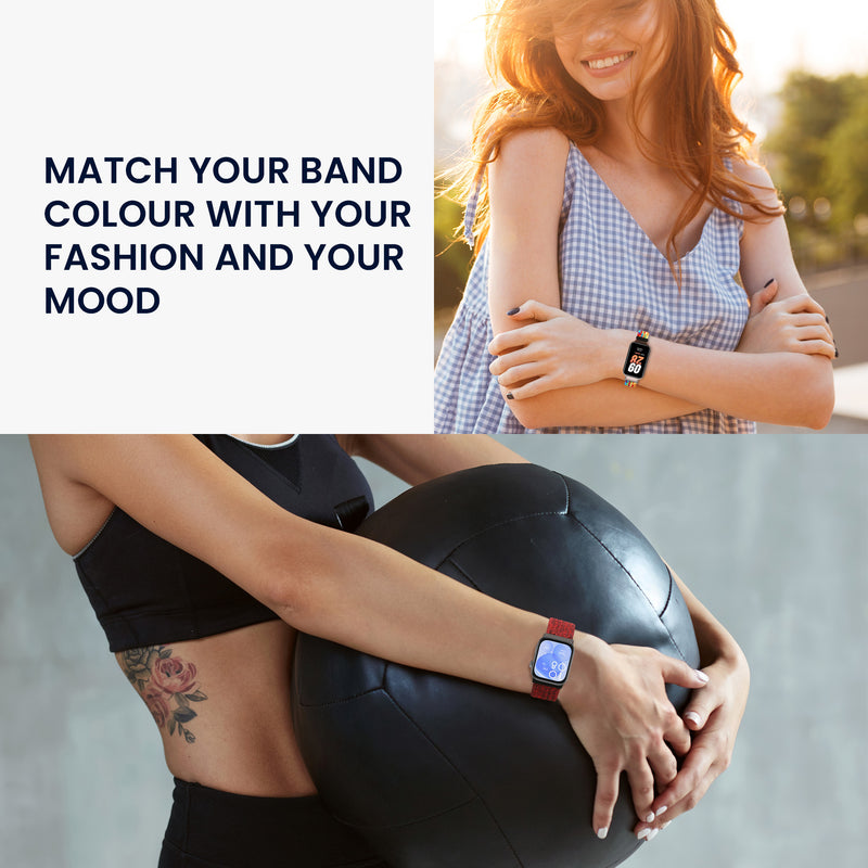 kwmobile Ersatzarmband kompatibel mit Huawei Watch Fit 3 / Fit 4 Armband