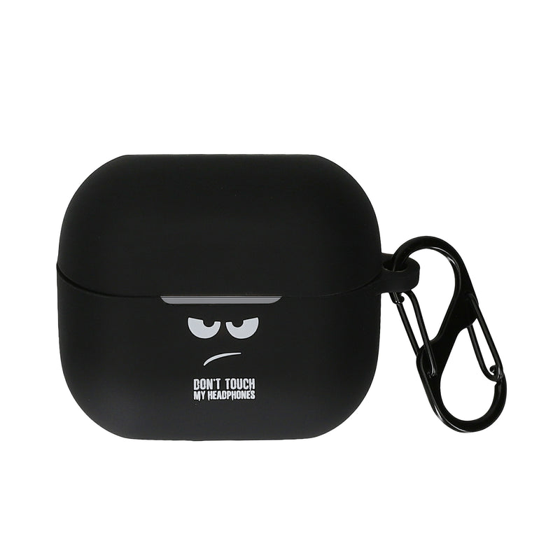 kwmobile Hülle kompatibel mit Samsung Galaxy Buds 3 / Galaxy Buds 3 Pro Hülle - Silikon Kopfhörer Schutzhülle Case Cover Weiß Schwarz Schwarz Weiß  [dsg01]