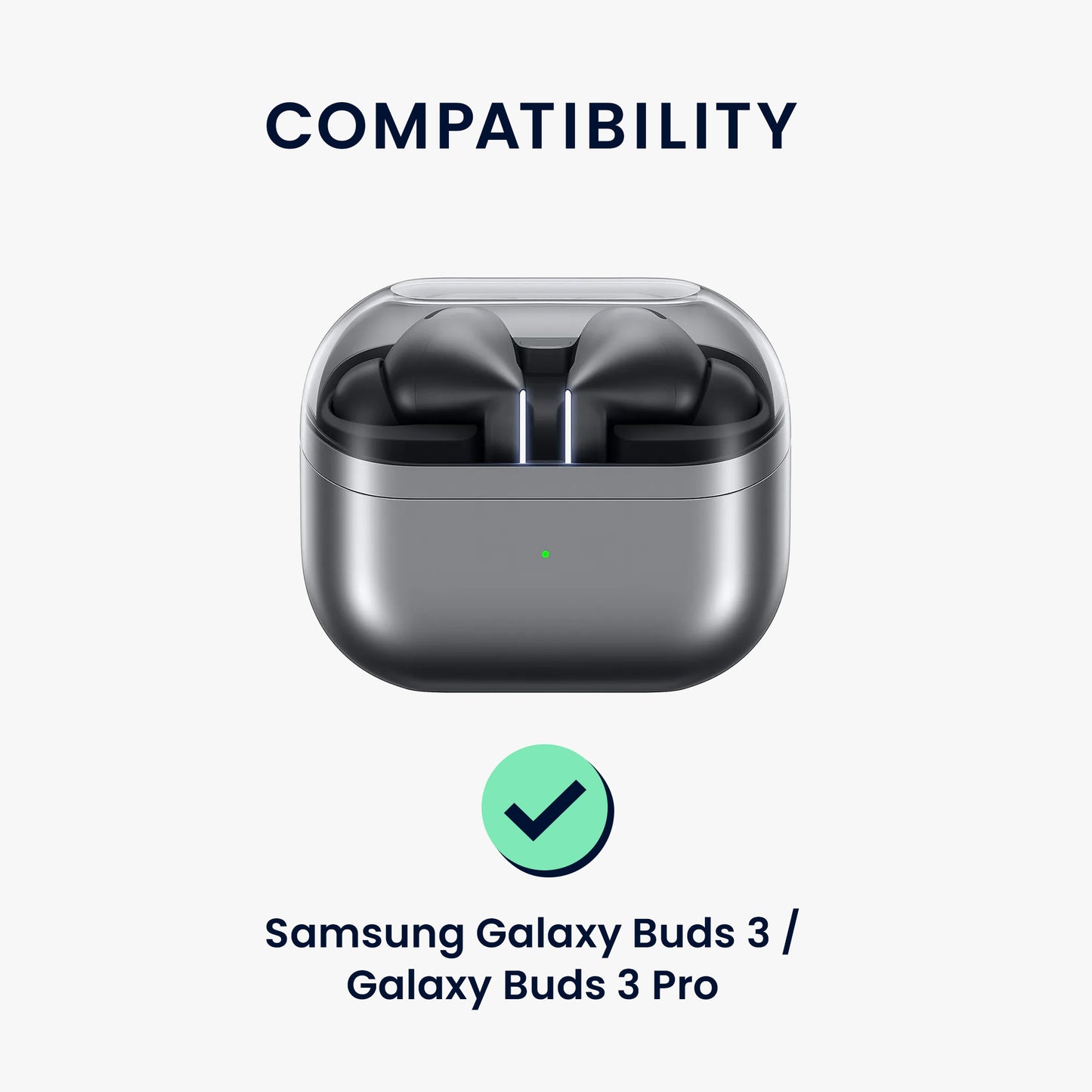 Silikon Hülle für Samsung Galaxy Buds 3 / Galaxy Buds 3 Pro Don't touch my Headphones