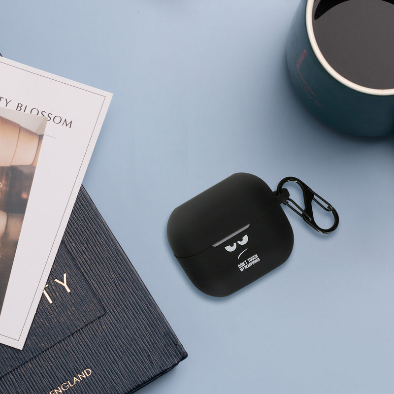 Silikon Hülle für Samsung Galaxy Buds 3 / Galaxy Buds 3 Pro Don't touch my Headphones