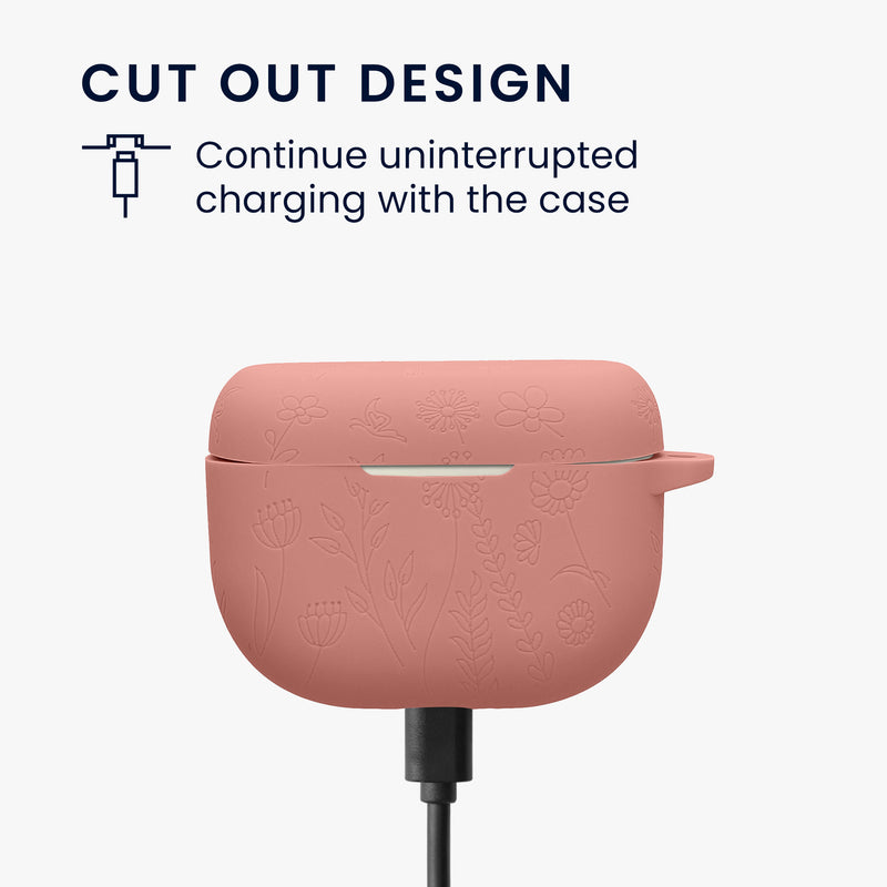 kwmobile Case für Jabra Elite 10 / E10 Hülle - Kopfhörer Schutzhülle mit Karabiner