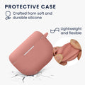 kwmobile Silikon Case für Jabra Elite 8 Active Hülle - Kopfhörer Schutzhülle mit Karabiner