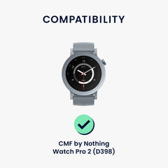 kwmobile Displayschutzfolie kompatibel mit CMF by Nothing Watch Pro 2 Folie Schutzfolie für Fitness Tracker robuster