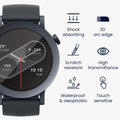 kwmobile Displayschutzfolie kompatibel mit CMF by Nothing Watch Pro 2 Folie Schutzfolie für Fitness Tracker robuster Displayschutz