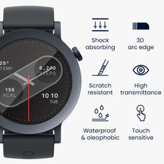 kwmobile Displayschutzfolie kompatibel mit CMF by Nothing Watch Pro 2 Folie Schutzfolie für Fitness Tracker robuster