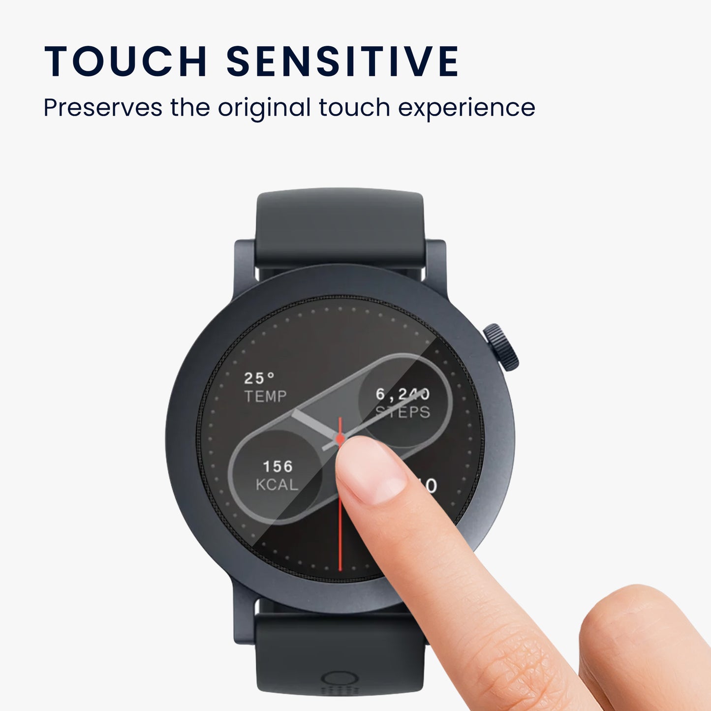 kwmobile Displayschutzfolie kompatibel mit CMF by Nothing Watch Pro 2 Folie Schutzfolie für Fitness Tracker robuster Displayschutz