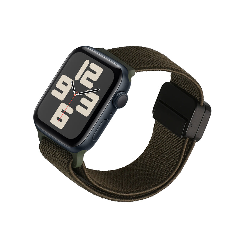 kwmobile Ersatzarmband kompatibel mit Apple Watch SE 44mm iWatch 9/8/7/6/5/4/3 44mm Armband mit Magnetverschluss