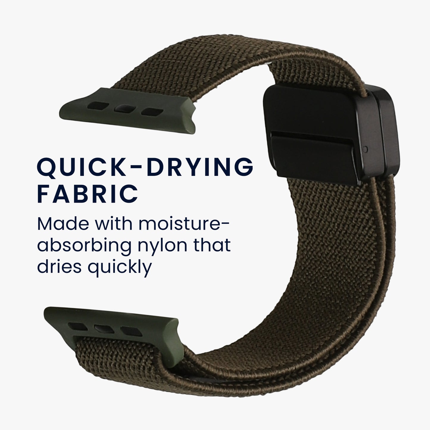 kwmobile Ersatzarmband kompatibel mit Apple Watch SE 44mm iWatch 9/8/7/6/5/4/3 44mm Armband mit Magnetverschluss