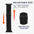 kwmobile Ersatzarmband kompatibel mit Apple Watch SE 40mm iWatch 9/8/7/6/5/4/3 40mm Armband