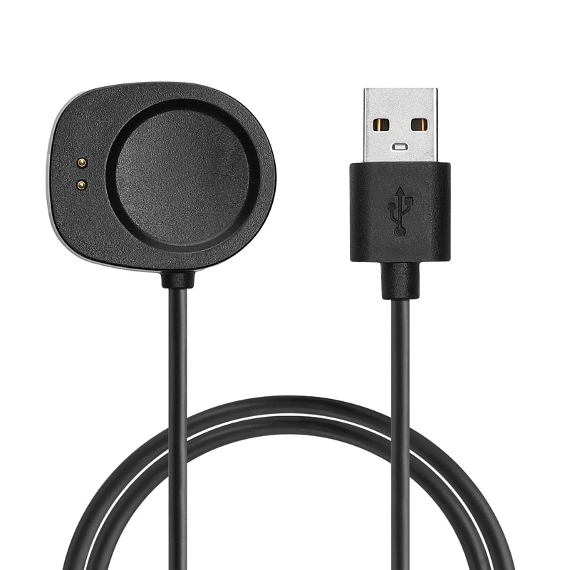 kwmobile USB Kabel Charger kompatibel mit Huami Amazfit Balance A2286 / Balance 2 A2429 / T-Rex 3 / Helio Strap Ladekabel - Smart Watch Ersatzkabel - Fitnesstracker Aufladekabel