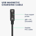 kwmobile USB Kabel Charger kompatibel mit Polar Ignite 3 / Pacer / Pacer Pro / Vantage V3 / Vantage M3 Ladekabel Smart Watch Ersatzkabel Fitnesstracker Aufladekabel