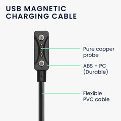 kwmobile USB Kabel Charger kompatibel mit Polar Ignite 3 / Pacer / Pacer Pro / Vantage V3 / Vantage M3 Ladekabel Smart