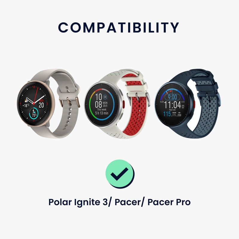 kwmobile USB Kabel Charger kompatibel mit Polar Ignite 3 / Pacer / Pacer Pro / Vantage V3 / Vantage M3 Ladekabel Smart Watch Ersatzkabel Fitnesstracker Aufladekabel