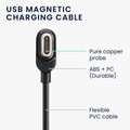 kwmobile USB Kabel Charger kompatibel mit imoo Watch Phone Z7 / Z8 / Z9 / Z10 Ladekabel Smart Watch Ersatzkabel Fitnesstracker Aufladekabel
