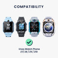 kwmobile USB Kabel Charger kompatibel mit imoo Watch Phone Z7 / Z8 / Z9 / Z10 Ladekabel Smart Watch Ersatzkabel Fitnesstracker Aufladekabel
