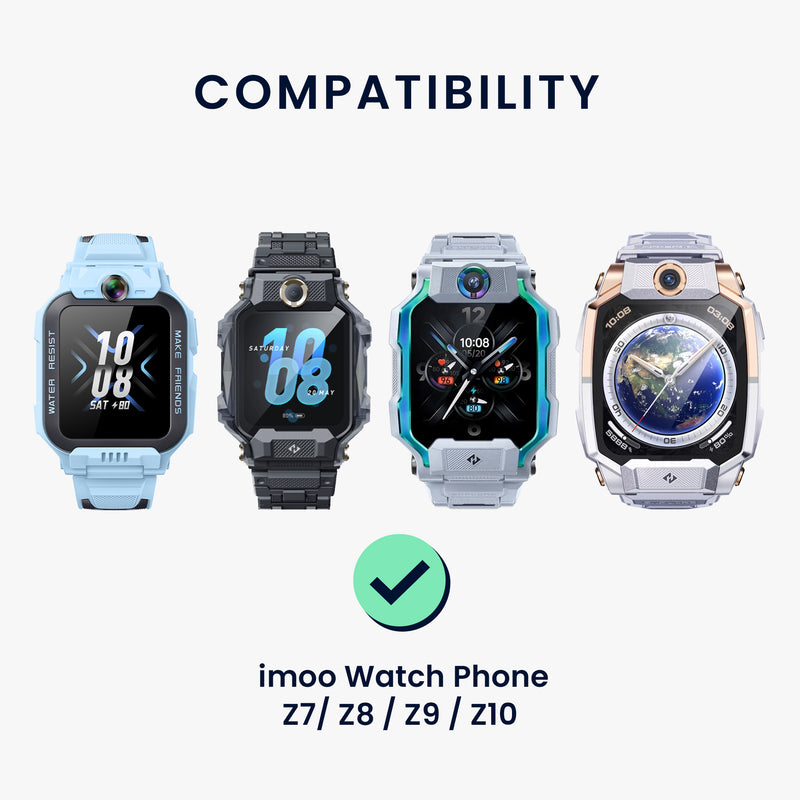 kwmobile USB Kabel Charger kompatibel mit imoo Watch Phone Z7 / Z8 / Z9 / Z10 Ladekabel Smart Watch Ersatzkabel Fitnesstracker Aufladekabel