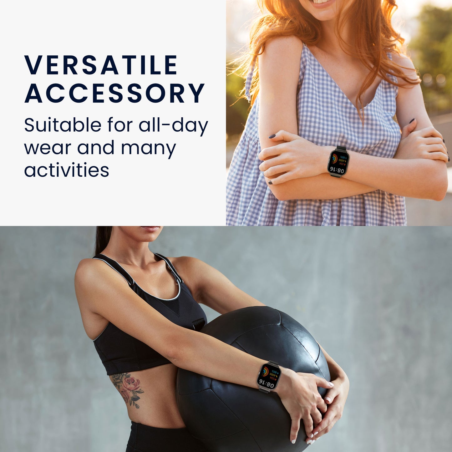 kwmobile Ersatzarmband mit Eckenschutz Hülle kompatibel mit Xiaomi kwmobile Armband
