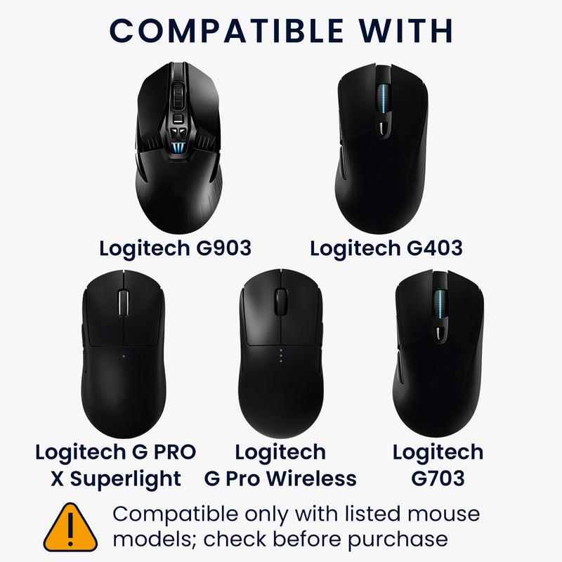 kwmobile Ladestation kompatibel mit Logitech G PRO X Superlight / G Pro Wireless / G903 / G703 / G403 Maus Charging Station Wireless Mouse Charger Dock mit USB Kabel