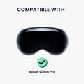 kwmobile Objektivabdeckung kompatibel mit Apple Vision Pro Schutz Cover - VR Brille Objektivschutzhülle staubdicht und kratzfest