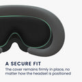 kwmobile Objektivabdeckung kompatibel mit Apple Vision Pro Schutz Cover - VR Brille Objektivschutzhülle staubdicht und kratzfest