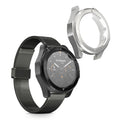 kwmobile Silikon Hülle für Xiaomi Watch S4 Sport Schutzhülle Fullbody Display Cover Set