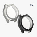 kwmobile Silikon Hülle für Xiaomi Watch S4 Sport Schutzhülle Fullbody Display Cover Set