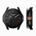 kwmobile Silikon Hülle für Xiaomi Watch S4 Sport Schutzhülle Fullbody Display Cover Set