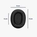 kwmobile Ohr Polster für Sony INZONE H9 Kopfhörer Ersatzteile Over Ear Headphones