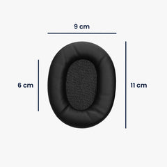 kwmobile Ohr Polster für Sony INZONE H9 Kopfhörer Ersatzteile Over Ear Headphones - Schwarz - Sonstiges