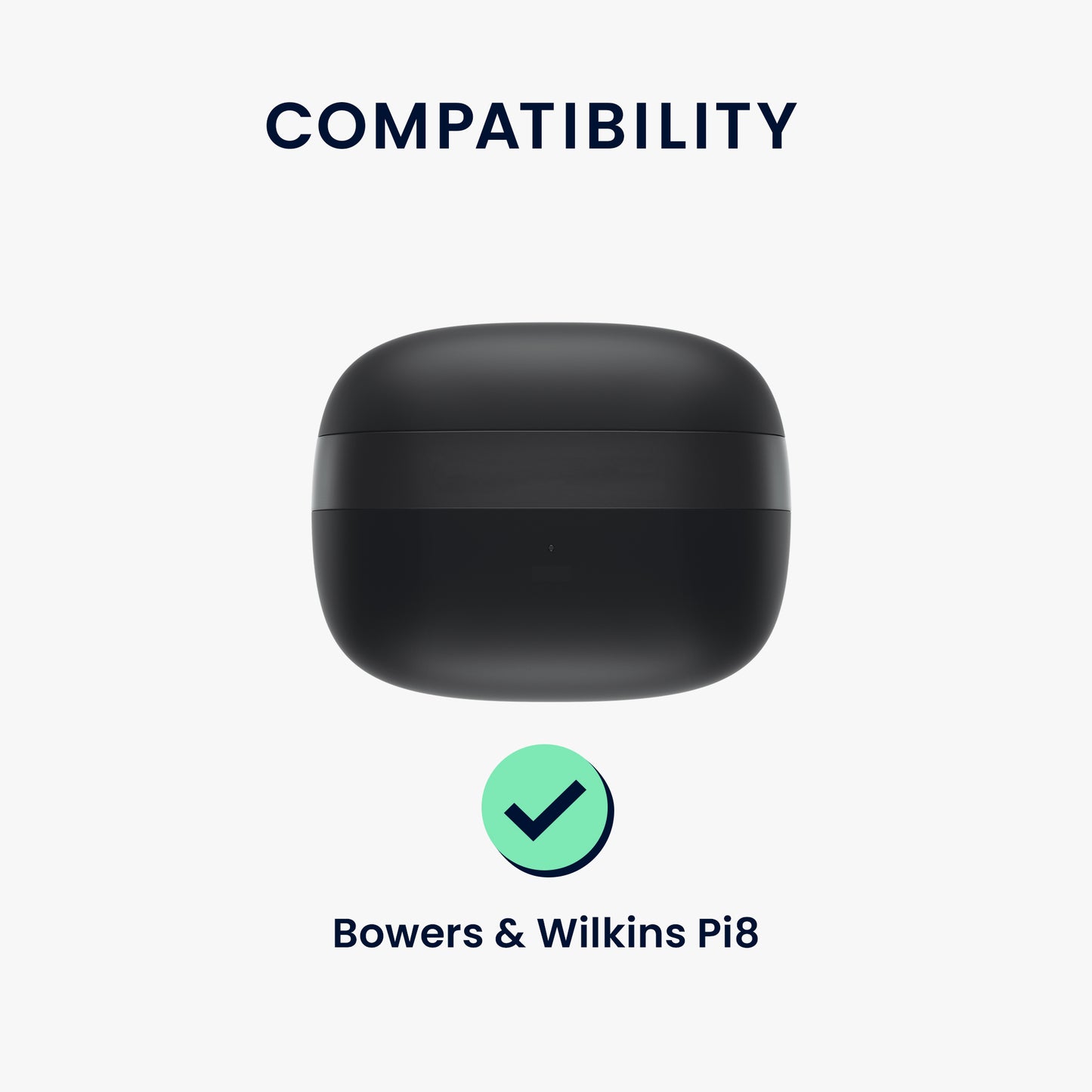 kwmobile Hülle kompatibel mit Bowers & Wilkins Pi6 / Pi8 Kopfhörer