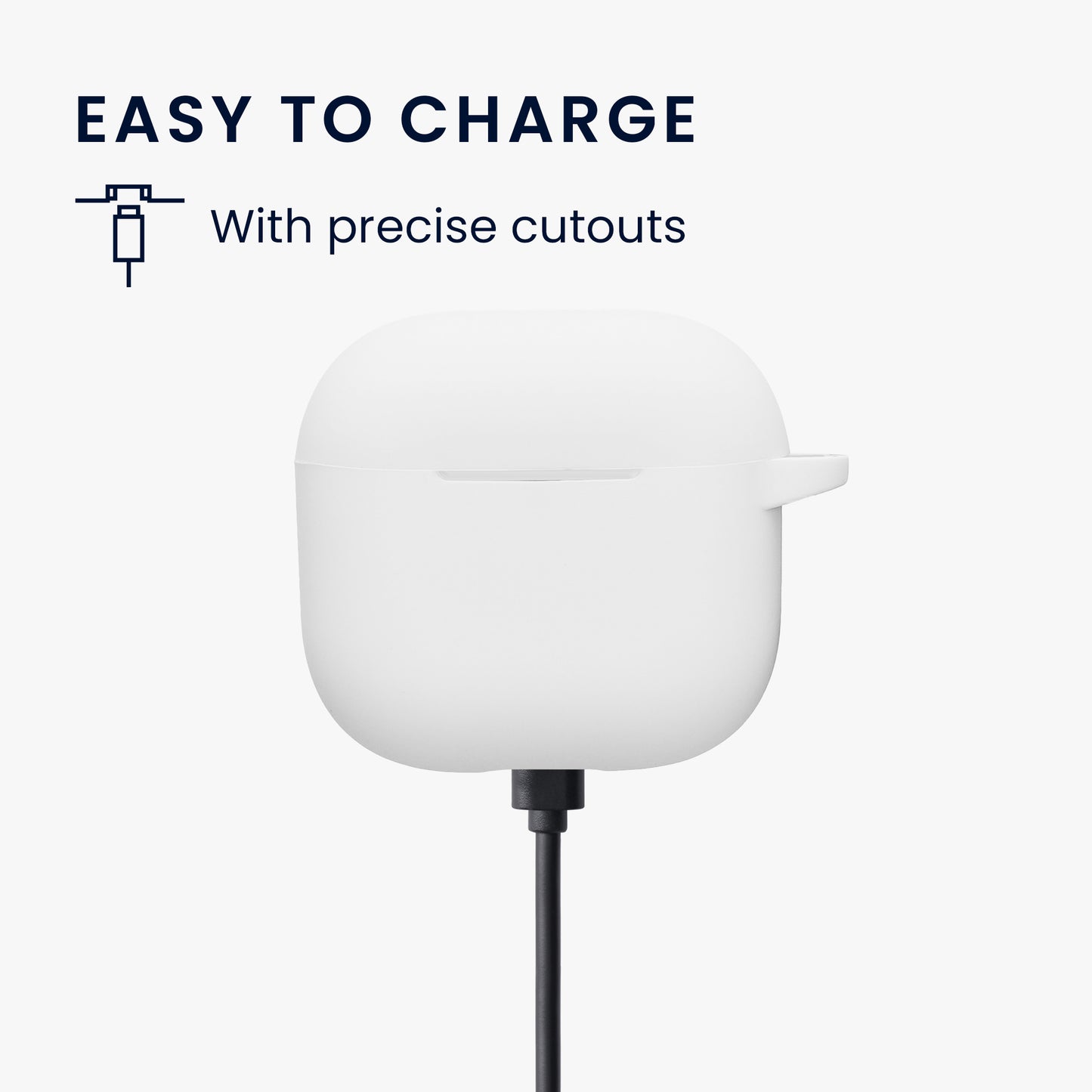 kwmobile Hülle kompatibel mit Apple Airpods 4 Kopfhörer