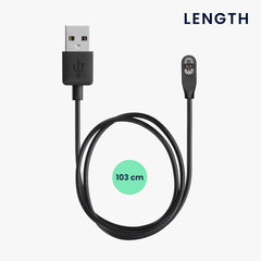 kwmobile USB Kabel Charger kompatibel mit AfterShokz OpenSwim Pro S710 Ladekabel Smart Watch Ersatzkabel Fitnesstracker