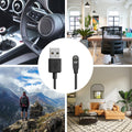 kwmobile USB Kabel Charger kompatibel mit AfterShokz OpenSwim Pro S710 Ladekabel Smart Watch Ersatzkabel Fitnesstracker Aufladekabel