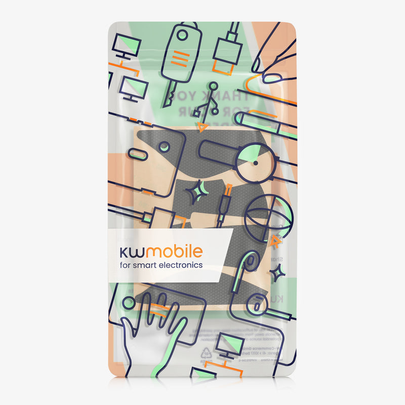kwmobile Gaming Maus Grip Tape für Razer DeathAdder V2 X Mouse Grip Tape Rutschfestes Griffband für PC Maus