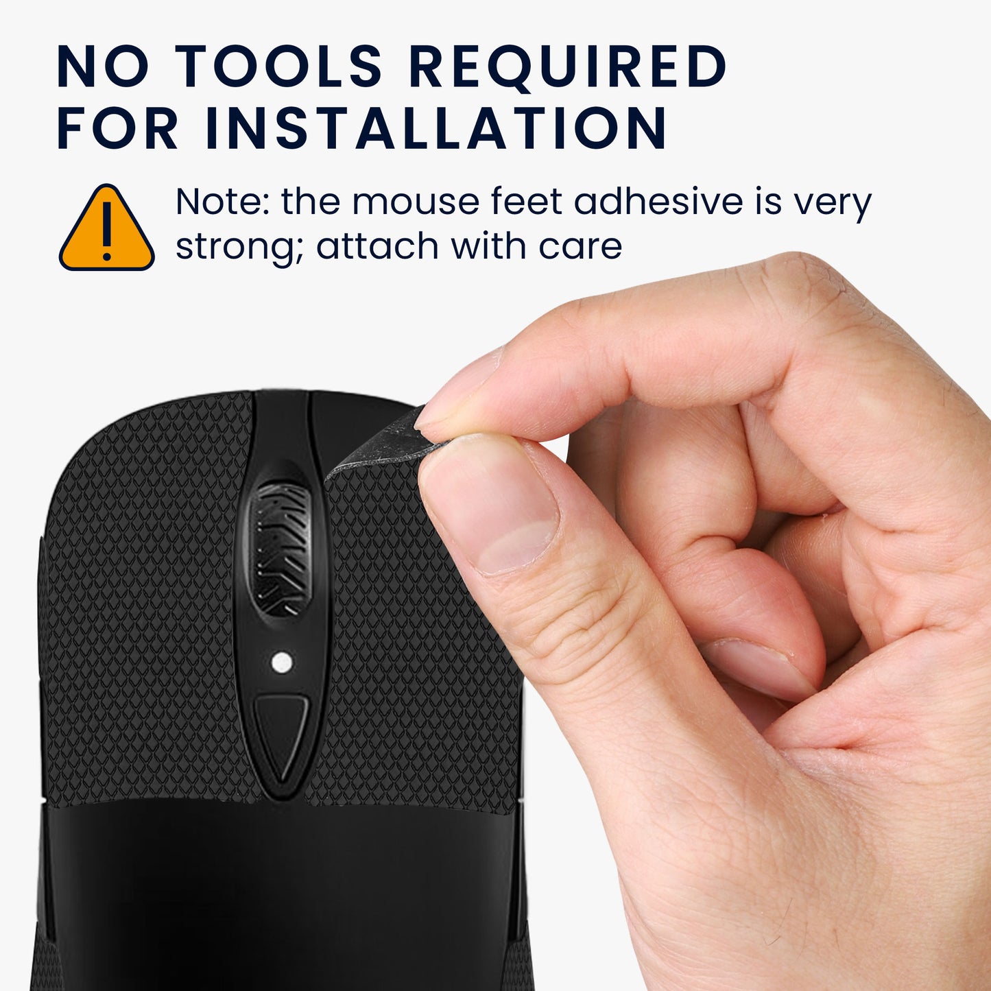 kwmobile Gaming Maus Grip Tape für SteelSeries Sensei Ten / raw / xai Mouse Grip Tape Rutschfestes Griffband für PC Maus