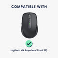 kwmobile Gaming Maus Grip Tape für Logitech MX Anywhere 3 Mouse Grip Tape Rutschfestes Griffband für PC Maus