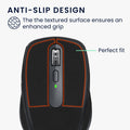 kwmobile Gaming Maus Grip Tape für Logitech MX Anywhere 3 Mouse Grip Tape Rutschfestes Griffband für PC Maus