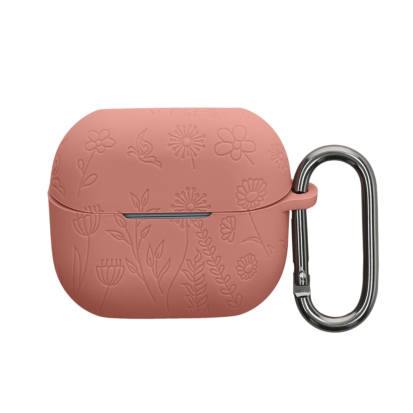 kwmobile Case für Samsung Galaxy Buds 3 / Galaxy Buds 3 Pro Hülle - Kopfhörer Schutzhülle mit Karabiner