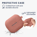 kwmobile Case für Samsung Galaxy Buds 3 / Galaxy Buds 3 Pro Hülle - Kopfhörer Schutzhülle mit Karabiner