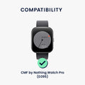 kwmobile Metall Adapter mit 20mm Bandbreite kompatibel mit CMF by Nothing Watch Pro Uhrenarmband Smartwatch Armband Anschlussadapter Set